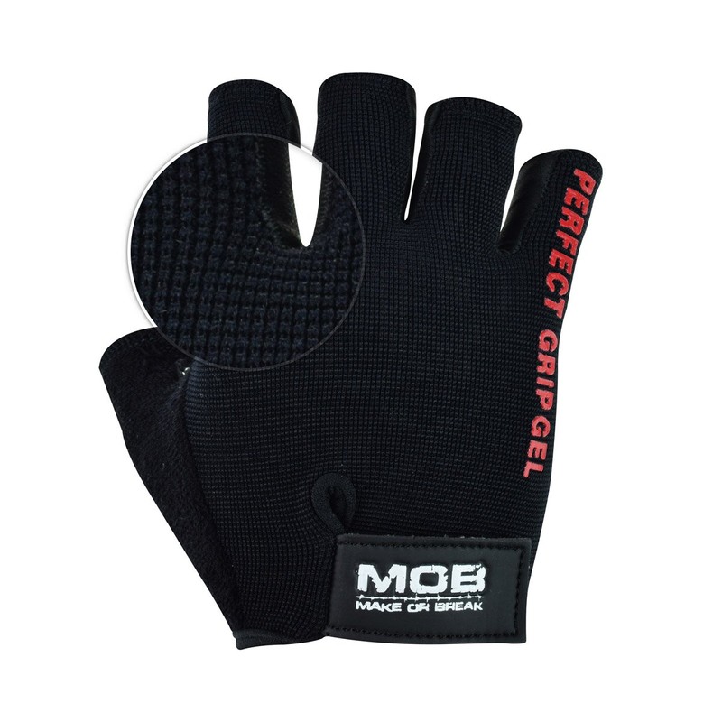 Make or Break Perfect Grip Gel Training Gym Gloves, Finger