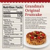 Beatrice Bakery Co. Original Fruitcake, Grandma's Old Fashioned Fruit and