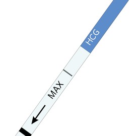 HCG One-Step Home Pregnancy Dip Test, 99% Accurate, 7-10 Days Past Ovulation