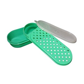 Vintage Green Tupperware Grater complete with lid