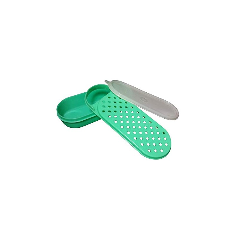 Vintage Green Tupperware Grater complete with lid