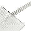 Stainless Steel Square Strainer Skimmer Ladle for Cooking Frying Kitchen