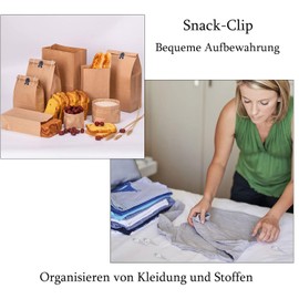 CALLYSONIC Pack of 300 Mini Plastic Clothes Pegs, Small Clothes Pegs, Transparent, U Shape Crocodile Clips, Fabric Clips, Shirts Clips with Teeth for Ties, Socks, Shirts