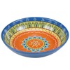 Valencia 13.25" x 3" Ceramic Serving/Pasta Bowl – Large Multicolor
