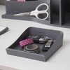 Silhouette Spaces Nook Desk Tray, 5.9" x 1.6" x 5.4",