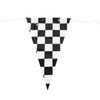 60m PE Black and White Checkered Racing Flag F1 Racing