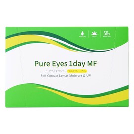 ピュアアイズ ワンデー マルチフォーカル 遠近両用コンタクトレンズ PureEyes 1day multifocal 30枚入 1箱 【BC】8.5 【ADD】+2.50（HIGH） 【PWR】-5.50