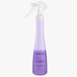 PRAVANA Perfect Blonde Leave In para Cabello 300 ml, Sella y Protege, Revive y Nutre el Cabello, Tratamiento sin Aclarado, Nuetraliza Tonos Amarillos 