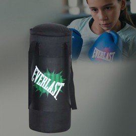 Everlast Youth Boxing Sandbag Champ Training Punch Bag (Black) Home Boxing Bag