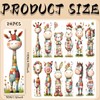 Dorsbaby 24pcs Patchwork Animals UV DTF Cup Wrap for Acrylic