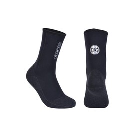 [MORGEN SKY] 0.1 inch (3 mm) Diving Socks, Neoprene Socks, Fin Socks, Diving Boots, Aqua Shoes, Marine Shoes, Beach Shoes, Mountains, Ocean Fishing, Amphibious 1702 (B-Round Toe, S)