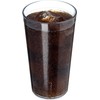 Carlisle FoodService Products Stackable Plastic Tumbler, 16 Ounce, Clear, (Pack