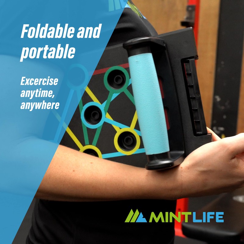 Mintlife© Pushup Board For Men & Women + FREE 30-Week