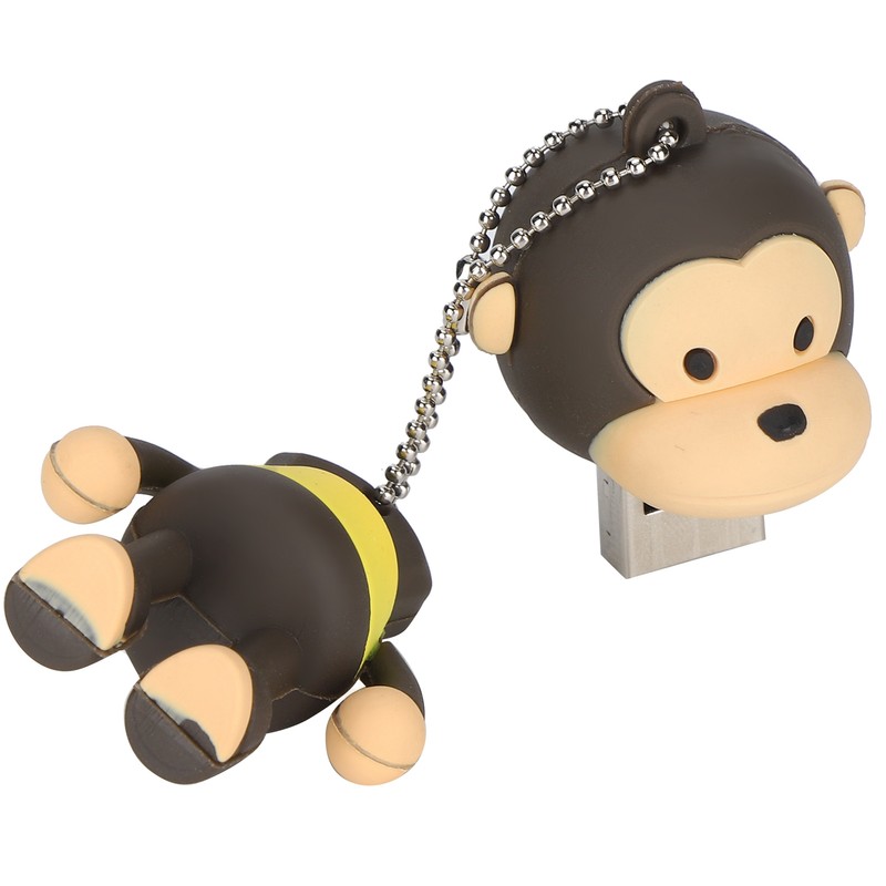 USB Flash Drive Interesting Cartoon Monkey Portable Storage Memory Stick