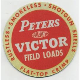 Dupont Peters Victor Field Loads - Dupont Smokeless Shotgun Shells Ad COASTER