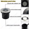 ONE FLOWER Lampara Empotrado Led Piso 3w Luz Calida O