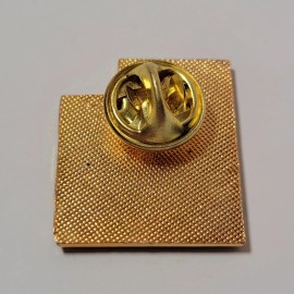 Utah State Beehive Bees  Enamel Gold Tone Lapel Hat Tie Push Pin Collectible