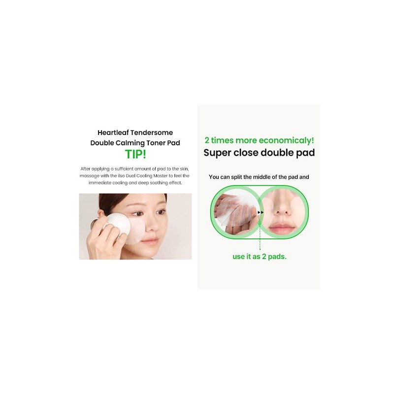 ILSO [ILSO]Heartleaf Tendersome Double Calming Pad