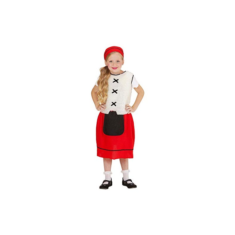 WIDMANN wid72907 ? Costume For Children Tadina, Multicoloured, 140 cm/8