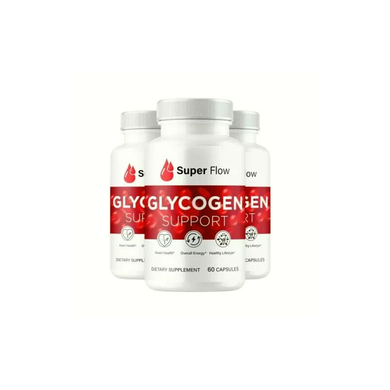 Super Flow 3-Pack Super Flow Glyco Optimizer, SuperFlow Glycogen Support