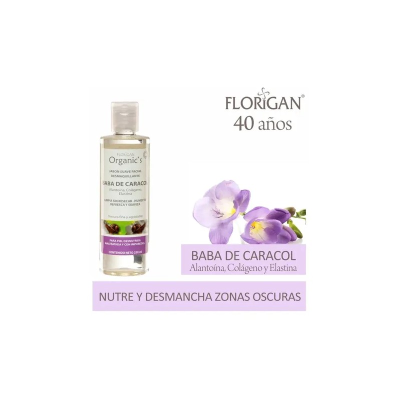 Crema Liquida + Jabon Facial Baba De Caracol Florigan®
