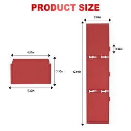 Aillsa 48-22-8473 Packout Drawer Dividers for Milwaukee Packout 3-Drawer Tool Box&Milwaukee Packout Organizer(Red)
