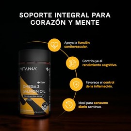 VITANNA® Omega 3 Aceite de Salmón Noruego