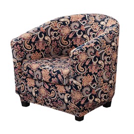 Eco-Ancheng Chair Cover Club Chair Slipcover Stretch Tub Chair Covers Barrel Chair Covers Armchair Covers Sofa Cover Removable Couch Furniture Protector Arm Chair Cover for Living Room,01