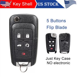 Unbranded For 2010 2011 2012 2013 2014 2015 2016 Chevy Camaro Remote Key Fob Case Cover 5B