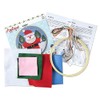 Design Works Crafts Felt Applique Kit, Santa