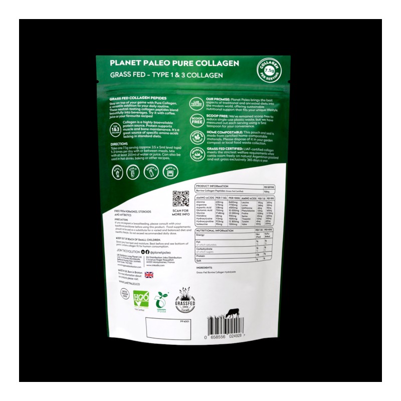 Planet Paleo Pure Collagen 225g