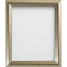Frame Company Eldridge Range Silver 12x12 inch Picture Photo Frame *Choice of Sizes* Fitted with Real Glass
