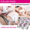Lunamoon Eye Pads for Eyelash Extension Eyelash Pads Dyeing Eyelash