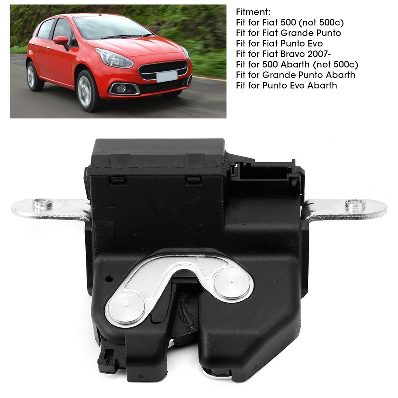 Tailgate Boot Lock Catch 55702917 Replace Fit for Fiat 500/Grande