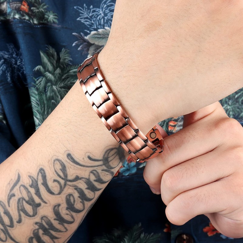 THE NORTH RING® 99.9% Pure Copper Magnetic Bracelet - 3000