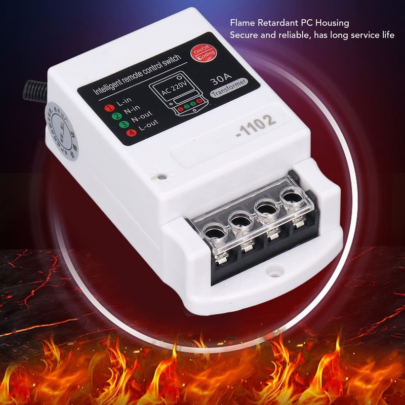 Single Phase Remote Control Switch 1000m Long Distance Smart Power