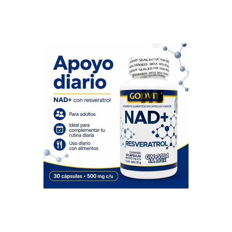 Nad Resveratrol Caps Godvit Vida Sabor