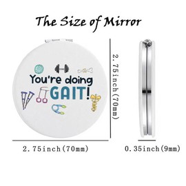Lywjyb Birdgot Physical Therapist Mirror You’re Doing GAIT PT Gift Therapy Graduation Gift (GAIT Mirr)