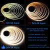 JOYLIT 24V COB LED Strip Lights 16.4ft 4000K Natural White