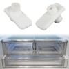 for LG Upgraded ABS Refrigerator Vegetable Tray Crisper Drawer Wheel