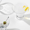 JoyJolt Afina Stemless Martini Glasses Set of 4, 8.5oz Liquor