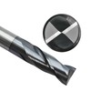WEXWE Tools 2 Flute Carbide End Mills, Square Milling Cutter
