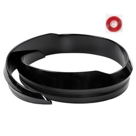 AUTOXBERT Car Rear Spoiler Wing 115cm 45 In Universal Car Rear Trunk Roof Spoilor Lip Extension Wing Car Rear Lip Spoiler Clossy Black V-style