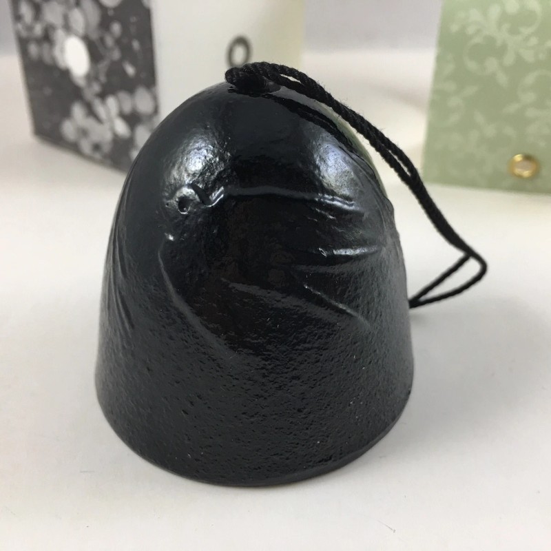 Oigen Japanese Wind Chime Nambu Cast Iron Iwachu Black Willow