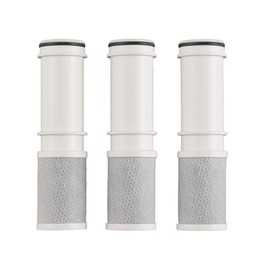 PZS160-3 Replacement Cartridge for Water Filter Built-in Faucet Compatible KM6001EC Water Filter Faucet Replacement Cartridge PZS160 Water Filter Cartridge (Pack of 3)