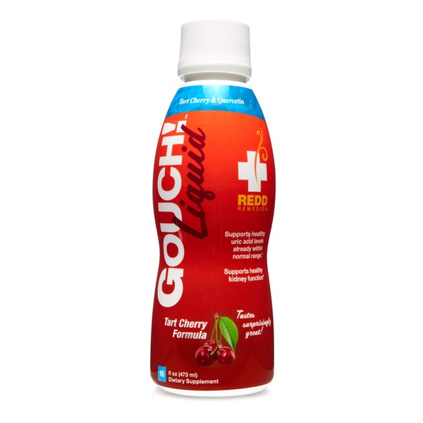 Redd Remedies, Gouch! Liquid, Support for Healthy Joints and Uric Acid Levels, Tart Cherry, 24 Servings