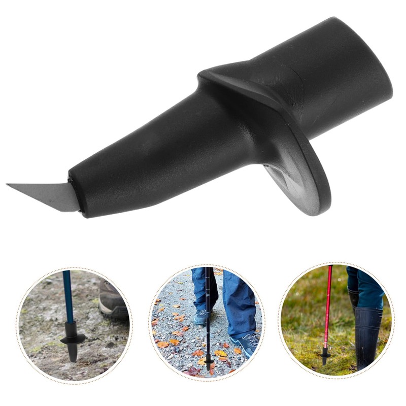 NOLITOY Hiking Pole Tips Replacement Carbon Fiber Trekking Pole Tip