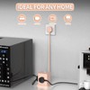 Cube Extension Lead with USB Slots, BEVA 4 Way Multi