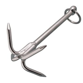 316 Stainless Hook Anchor 2 LB, Grapple Hook Anchor, Grappling Hook Anchor