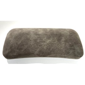 BRETT Eyeglasses Case - Beautiful Green Suede Case for Eyeglasses w/ Cloth Pouch